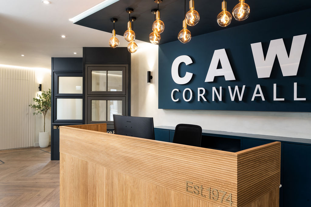 CAW Cornwall showroom and factory
