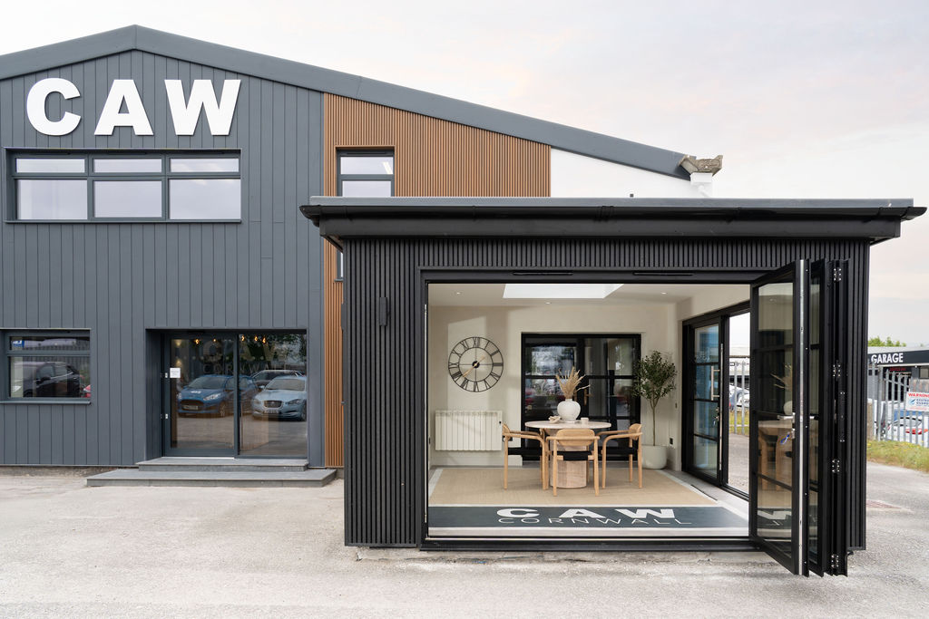 CAW Cornwall showroom and factory